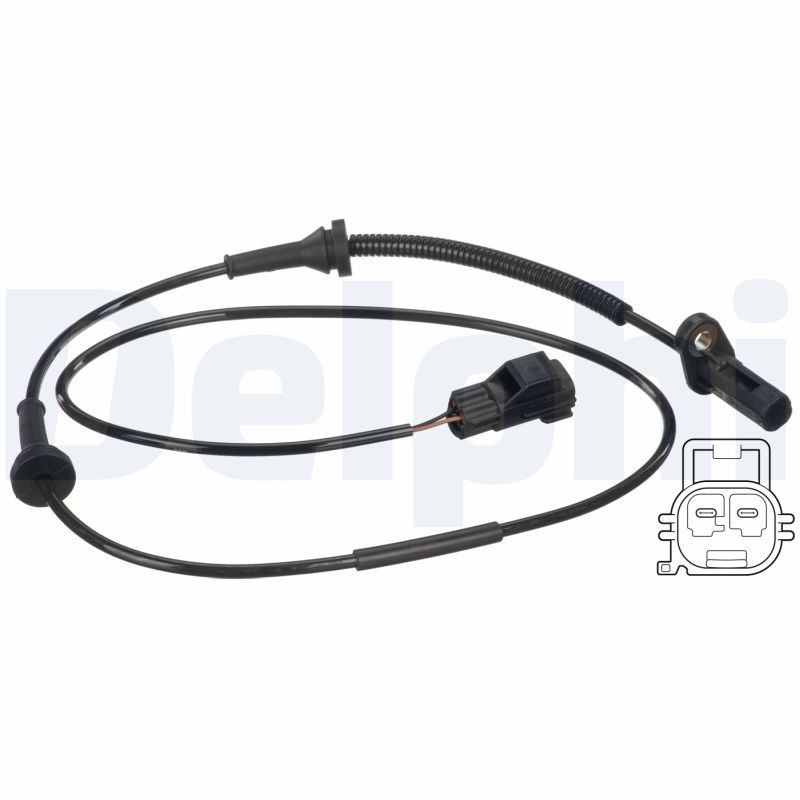 Delphi Sensor, Raddrehzahl Ss20489 Rechts - Bild 4