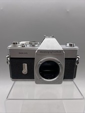 Mamiya Sekor 1000DTL Silver Black 55mm Multi Mode M42 Mount Film Camera D01