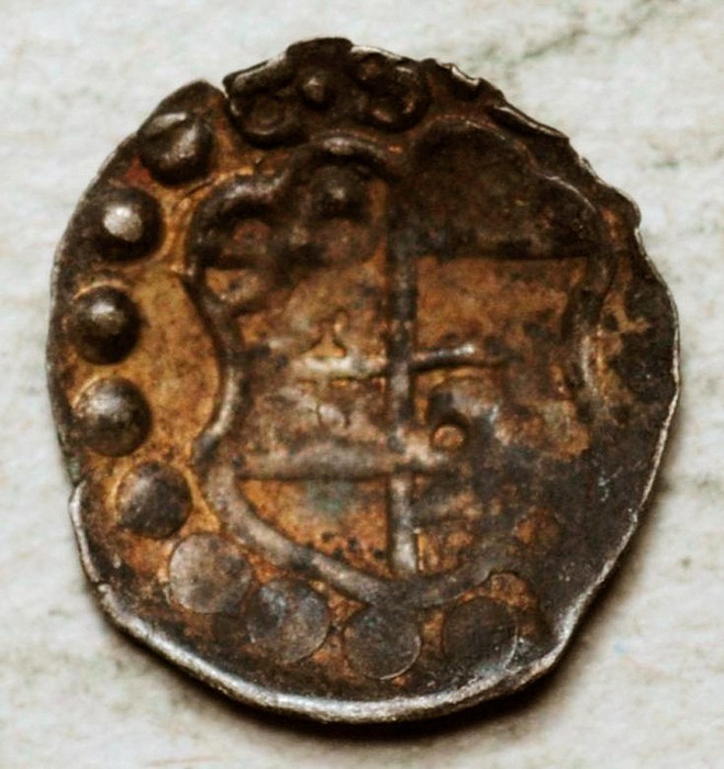 1590-1610 SOLMS-LICH (GERMANY) SILVER SCHÜSSELPFENNIG PFENNIG (UNC)