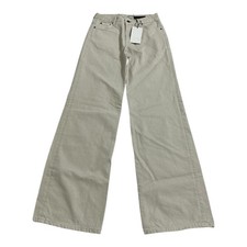 ZARA Stone Wash Wide Leg Denim Jeans Women 4 High Rise Trendy Casual NWT