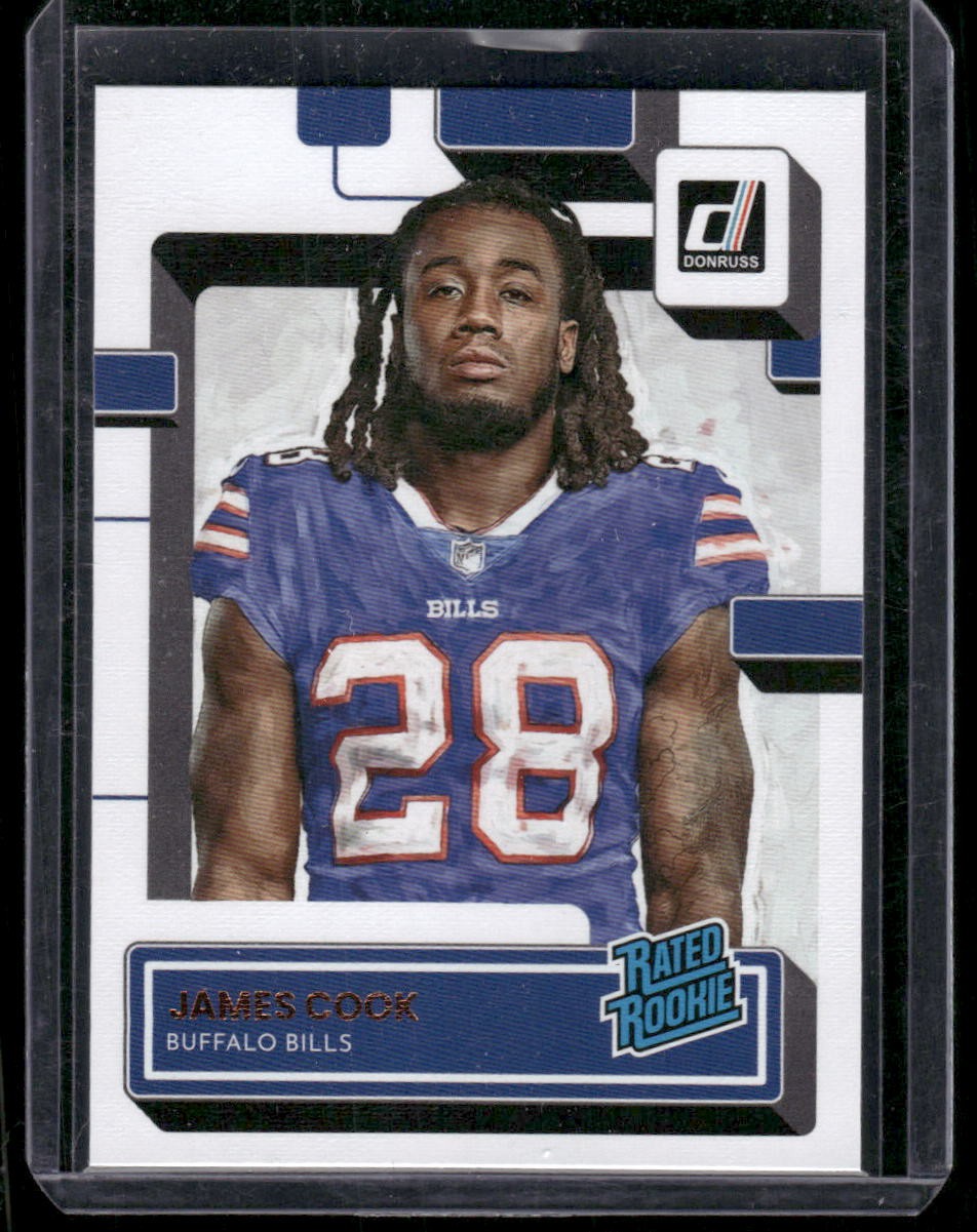 2022 Donruss #315 James Cook Canvas