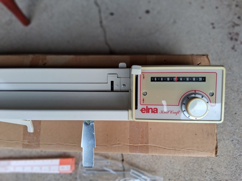 elna K33A Knitting Machine - Made in Japan-Parts Missing