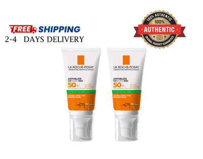 2 PACK La Roche-Posay Anthelios Uvmine 400 Gel-Creme Oil Control 50ml Exp:04/202
