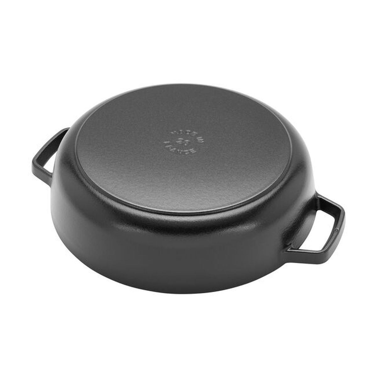 Staub x Smitten Kitchen - Cast Iron 4 qt, Braiser With Lid, Black Matte