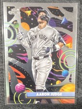 Topps Cosmic Chrome 2025 Aaron Judge #185 Base Set Yankees MLB Baseball Card