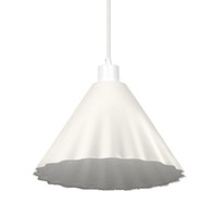 Osram Decor Pulp Pendelleuchte E27 Weiß Dimmbar Stahl Papier IP20 Innen