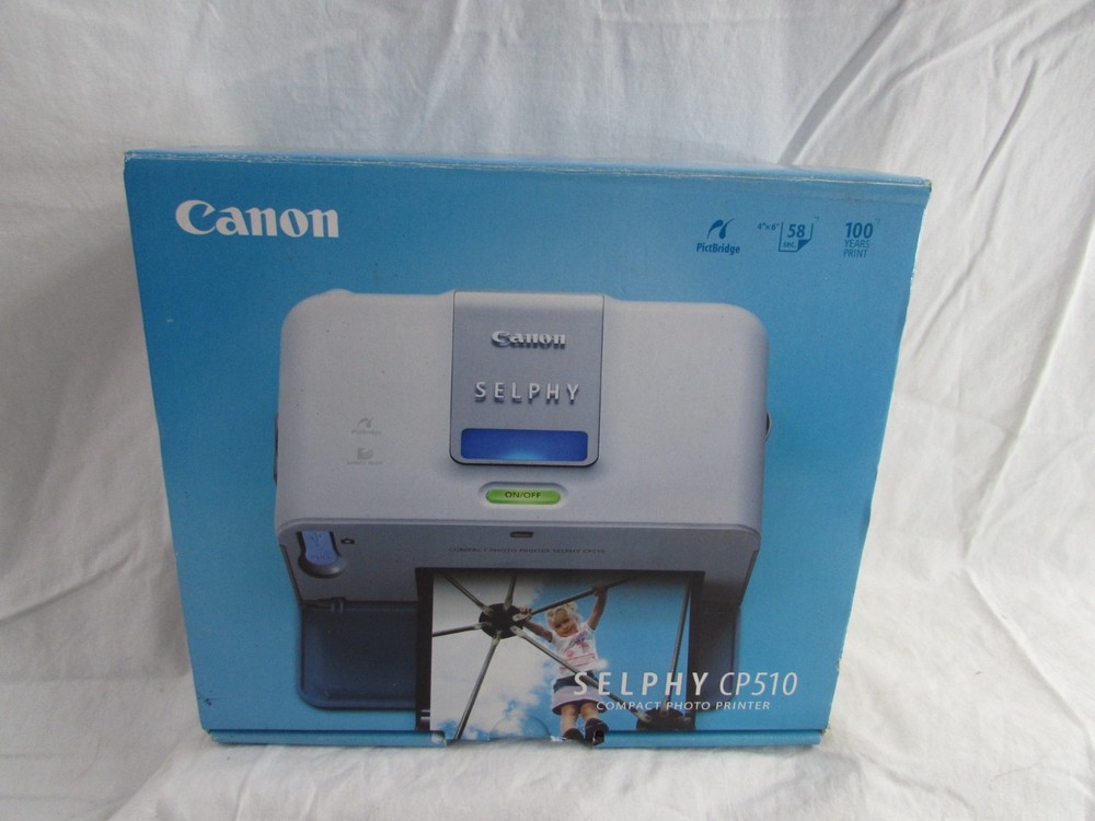 PREOWNED *UNTESTED* Canon SELPHY CP510 Compact Photo Printer