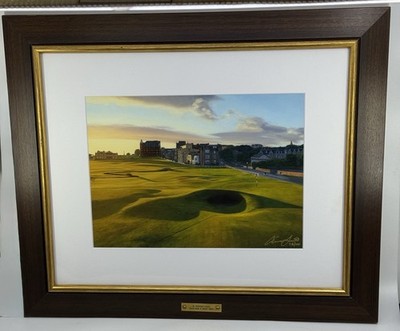 Aimee Smith St Andrews Links Print Signed Numbered 78/100 Framed Golf Art 2025