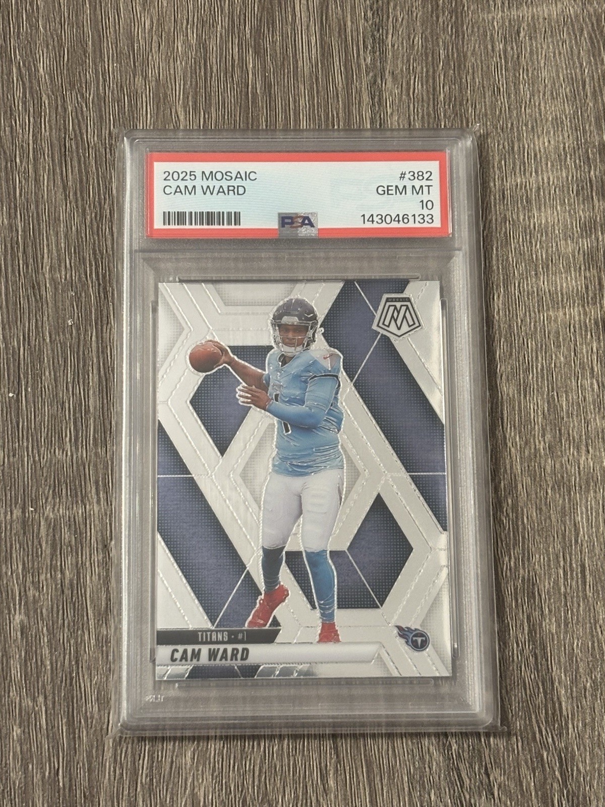 Cam Ward Panini Mosaic #382 Base