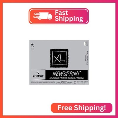 Canson Biggie Newsprint Pad - 18 x 24 Inches - 100 Sheet Pad