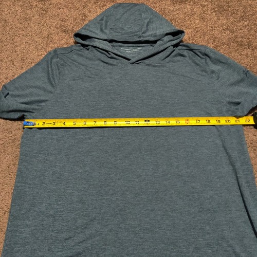 Holderness Bourne Felpa con Cappuccio Uomo L Grigio Blu Vestibilità Sartoriale Pullover Leggero Logo - Foto 7 di 9