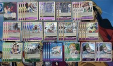 One Piece Monkey D. Luffy Green/Purple Competitive Deck Options 10 DON