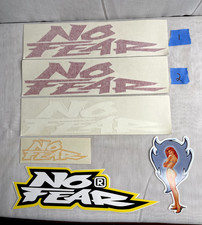 Vintage No Fear Window Sticker Decal Unused You Choose - 5 Options