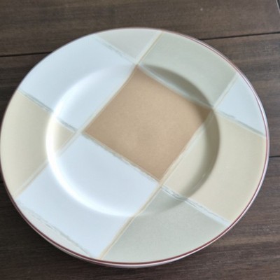 Noritake Ambience Mocha Java 7989 9.5'' Porcelain Dinner Plates Set of 4