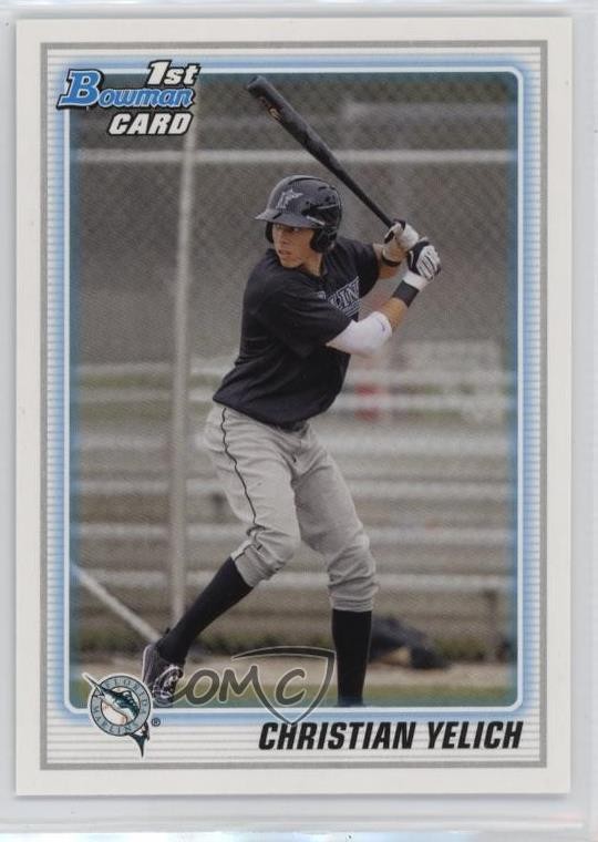 2010 Bowman Draft Draft Picks Christian Yelich #BDPP78 kr9