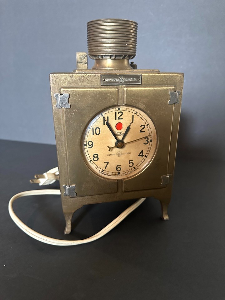 Rare General Electric Synchronous AC Telechron Refrigerator Advertising ...