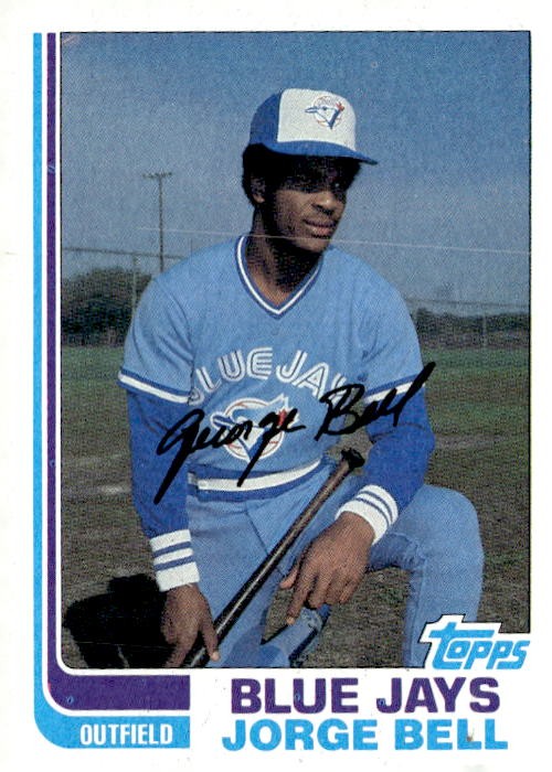 1982 Topps #254 Jorge Bell
