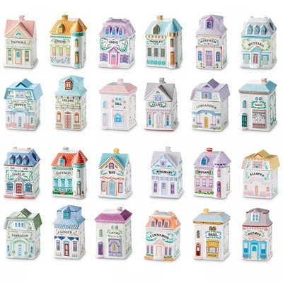 2024 Lenox Spice Village 24pc Jar Collection Complete Full Set New 