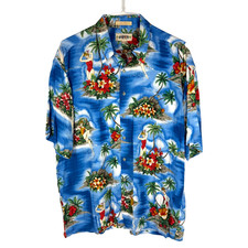 Vintage Campia Moda Hawaiian Shirt 100 Rayon Vintage 1990s Aloha Shirt Adult XL