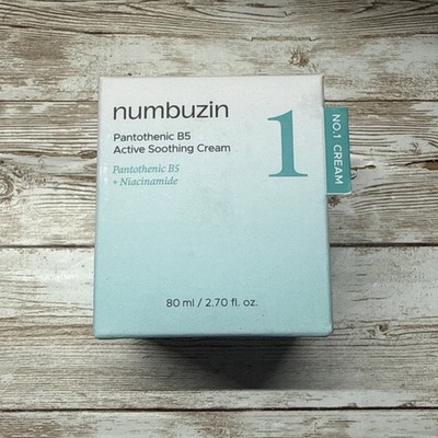 NUMBUZIN No.1 Pantothenic B5 Active Soothig Cream 80ml K-Beauty