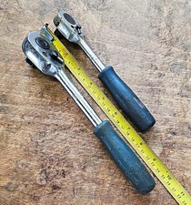 Classic 2 X Britool Ratchets A45 & E74/40T 10" H 8" Rubber Handles