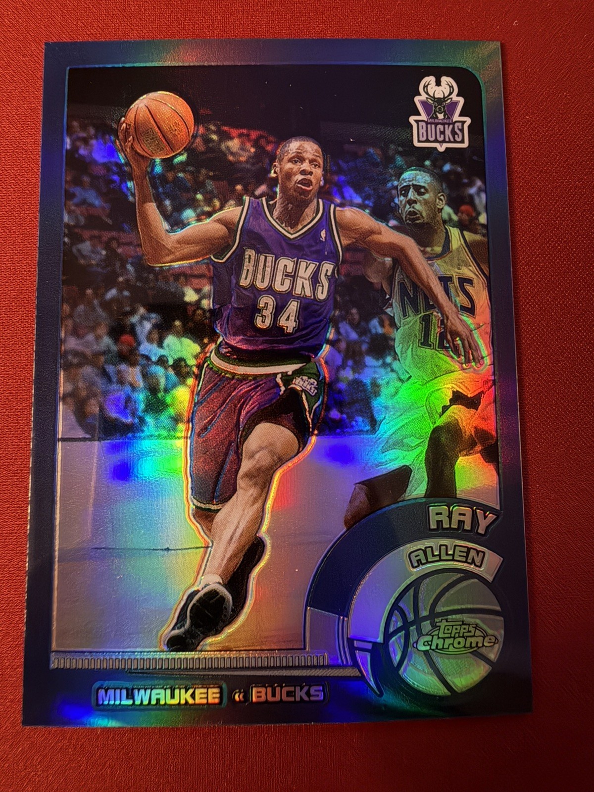 2002-03 Topps Chrome - Ray Allen #92 Refractor