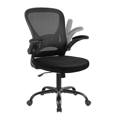 Youhauchair Mesh Office Chair, Ergonomic Home Office Desk Chairs with Flip-up...