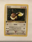 Pokémon TCG Team Rocket 1st Edition Regular Finish Eevee 55/82 NM