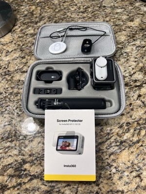 Insta360 - GO 3S (128GB) Action Camera w/ Accessories - EXCELLENT CONDITION