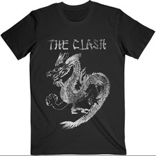 The Clash Dragon OFFICIAL Tee T-Shirt Mens Unisex