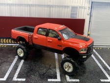 2017 Dodge Ram 2500 Power Wagon Lifted 4x4 Truck 1/64 Diecast Custom Greenlight