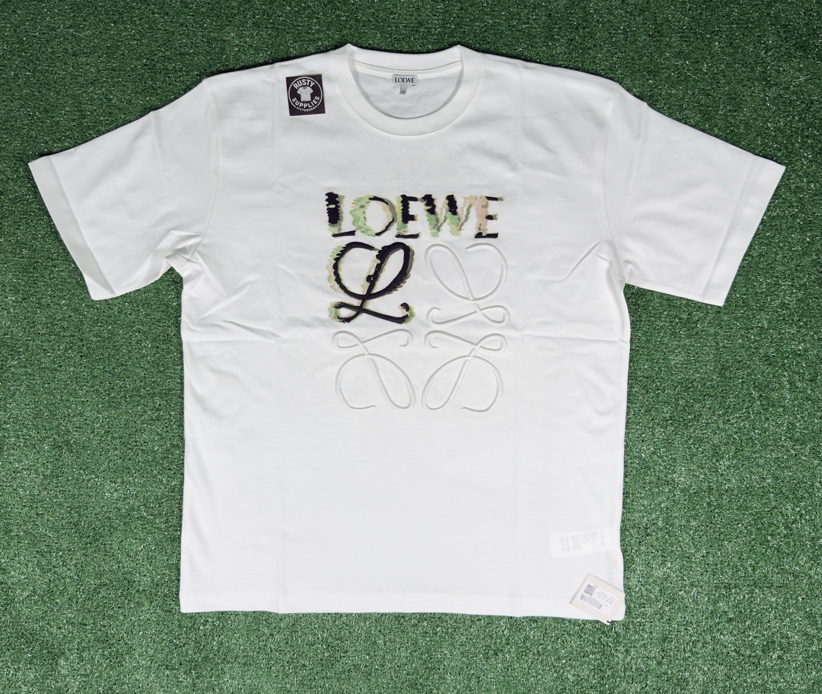 トップス LOEWE 19SS EL LEON Print Shirt 39 White LOEWE 19SS EL LEON Print Shirt 39 White トップス LOEWE 19SS EL