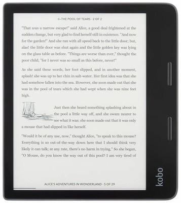 Kobo Sage 8'' Waterproof e-Book-Reader 32GB Bluetooth N778