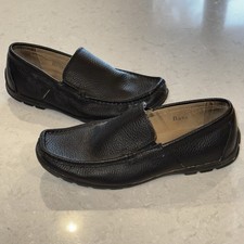 G.H. Bass Co. Conrad Brown Slip On Moc Toe Driving Loafer Shoes Mens US 8D