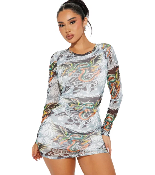 Ed Hardy Long Sleeve Dresses for Women for sale | eBay Ed Hardy Long Sleeve Dresses for Women for sale | eBay