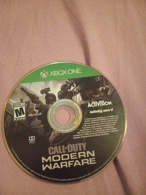 Call of Duty: Modern Warfare Xbox One Microsoft Game Disc 2019