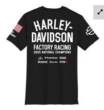 HARLEY-DAVIDSON T-Shirt Champion für Herren schwarz