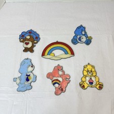 Lot Of 5 Makeit Bakeit Care Bear Suncatchers Cheer Bear Birthday Bear Rainbow