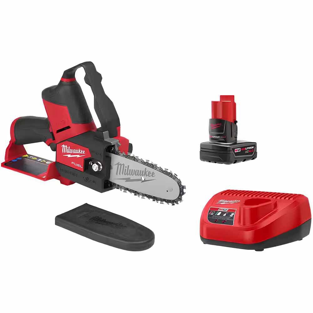 Комплект пилы для обрезки древесины Milwaukee M12 с топориком для подачи топлива 6 дюймов 53290₽