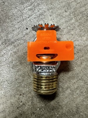 Tyco 323 1/2'' NPT Fire Sprinkler Head TY323 155°f/68°c Chrome 2024