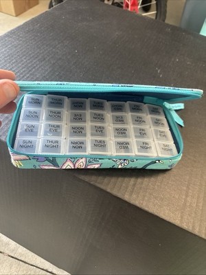 Zuma Cloth Covered Pill Organizer