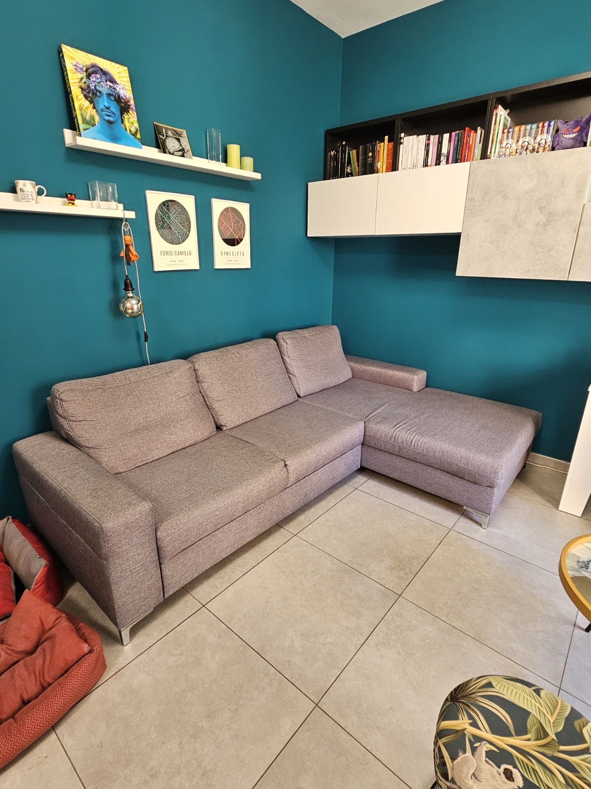 Divano letto angolare