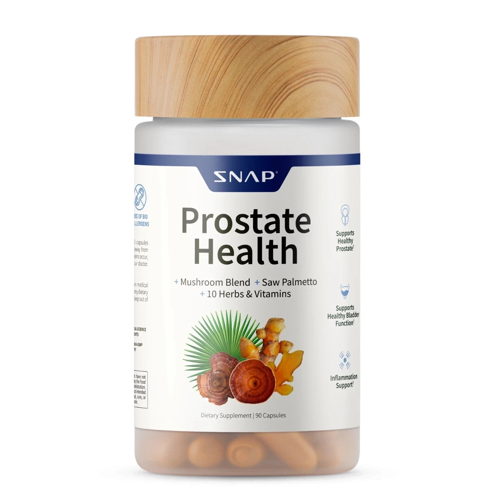 Prostate Health - Urinary, Bladder & Immune System Health 90ct Snap Supplements
