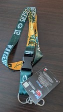 Greenbay Packers Smycz Rodgers #12 NFL Piłka nożna Oficjalny licencjonowany produkt