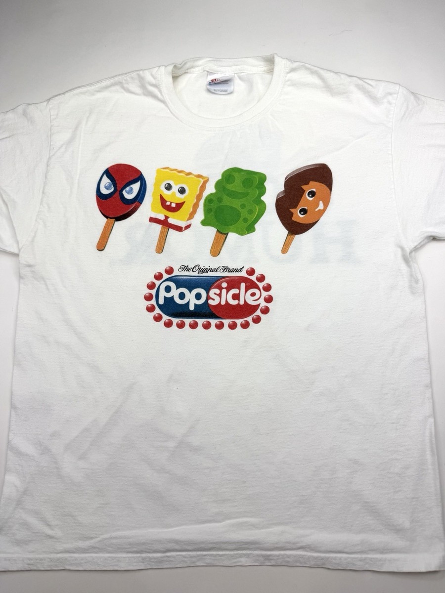 Vintage Good Humor Popsicle Promo T-Shirt L Adult Spider-Man