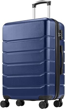 Spinner Wheels, Hardside Carry On Suitcase Lightweig...
