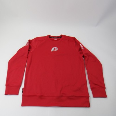 Utah Utes Under Armour Sweatshirt Men's Red Used S