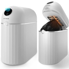 Automatic Touchless Trash Can with Motion Sensor, 6 Refill Bags, Self-Sealing...