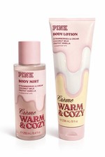 Victoria's Secret Pink Warm  Cozy Fragrance Mist  Body Lotion. New