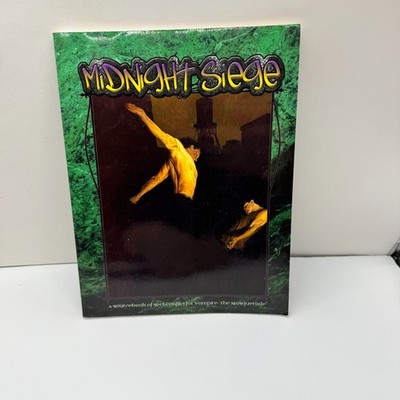 Midnight Siege White Wolf 2001 Paperback Science Fiction & Fantasy Gaming Book